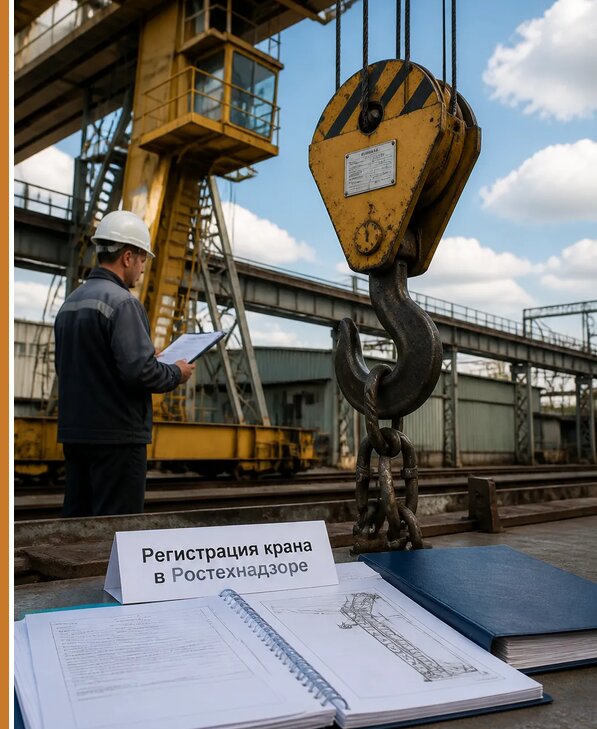 Регистрация крана в Ростехнадзоре в Павловском Посаде от 15243 р. | Авеста ОТиПБ